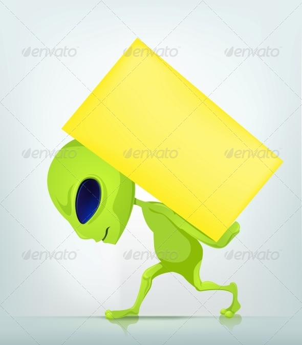 Cartoon Character Alien Cartoon Character Alien