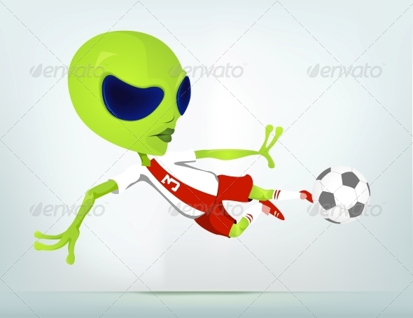 Cartoon Character Alien Cartoon Character Alien