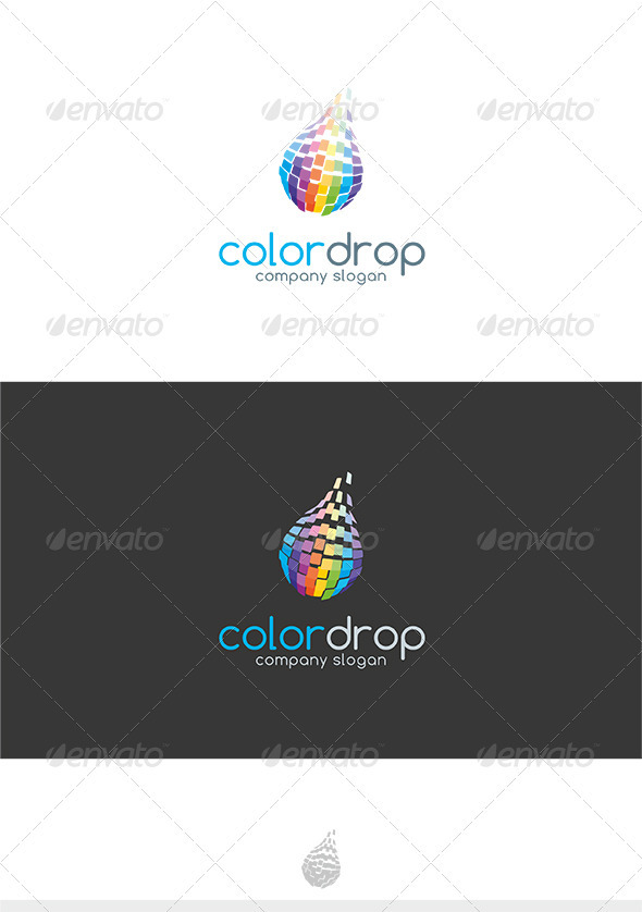 Color Drop Logo Color Drop Logo