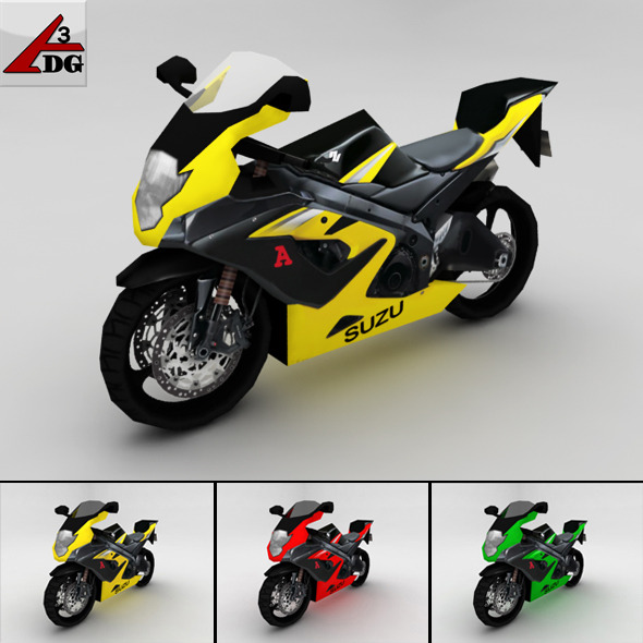 SUZUKI (LowPoly) - 3DOcean Item for Sale