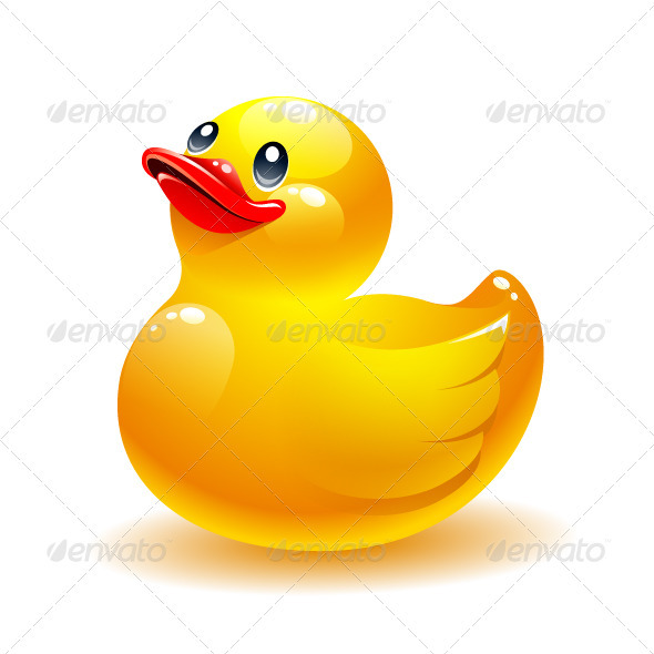 Rubber Duck Vector Icon Rubber Duck Vector Icon