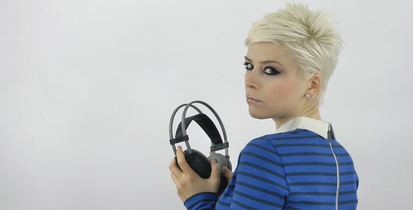 Woman Listening To Music 2 Woman Listening To Music 2
