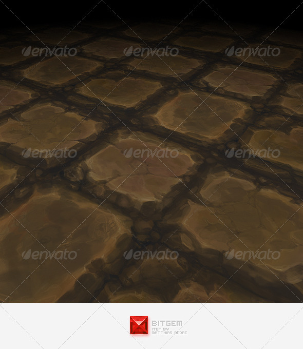 Stone Floor Tile 12 - 3DOcean Item for Sale