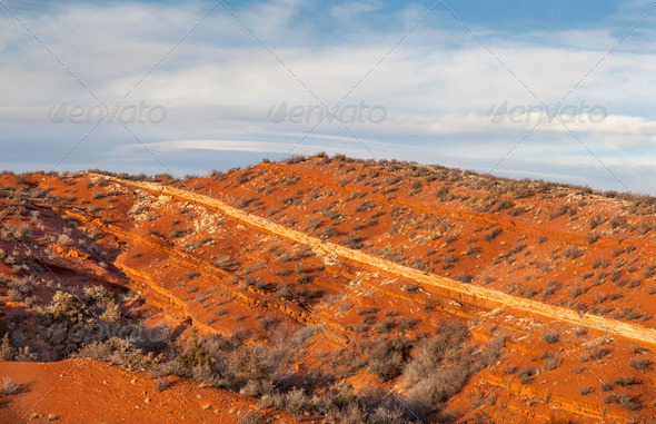Red Mountain in Colorado - Stock Photo - Images