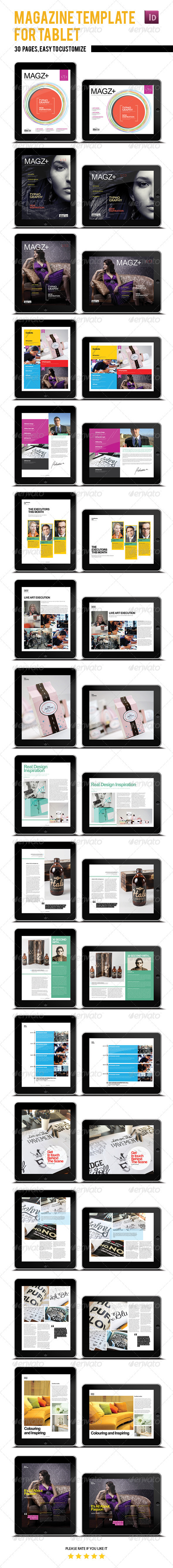 GraphicRiver Tablet Magazine Template 3409144 GraphicRiver Tablet Magazine Template 3409144