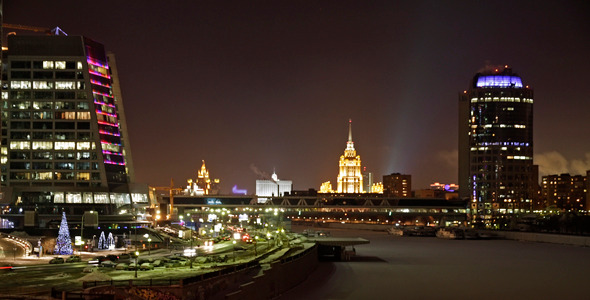 Moscow Night View Moscow Night View