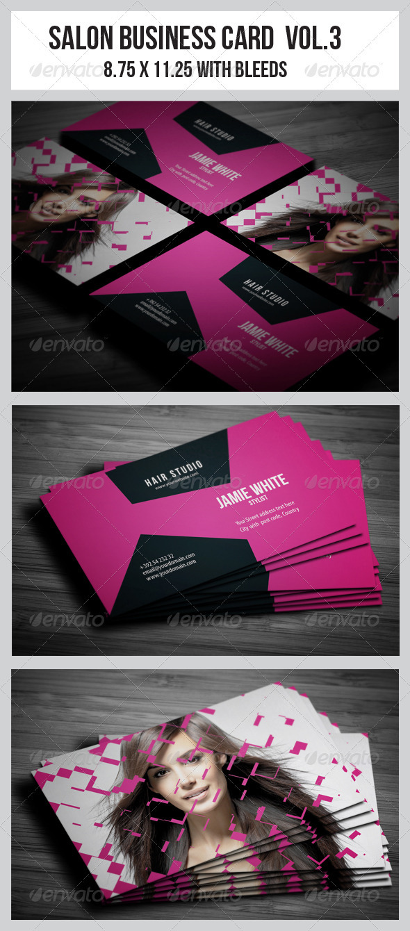 Salon Business Card Vol.3 Salon Business Card Vol.3