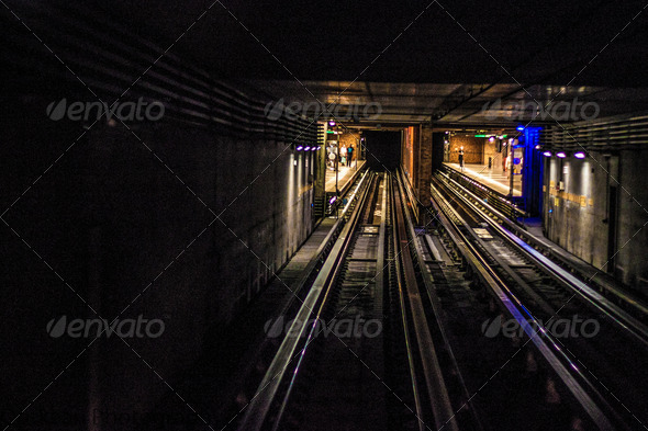 Train Tracks Underground