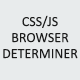 CSS/JS Browser Determiner CSS/JS Browser Determiner - CodeCanyon Item for Sale
