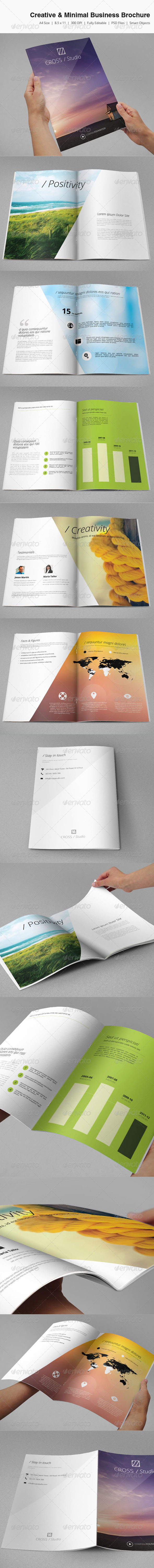 Creative & Minimal Business Brochure Creative & Minimal Business Brochure