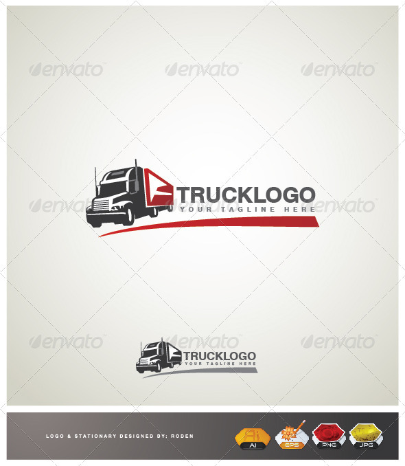 Truck Transport Logo - Objects Logo Templates