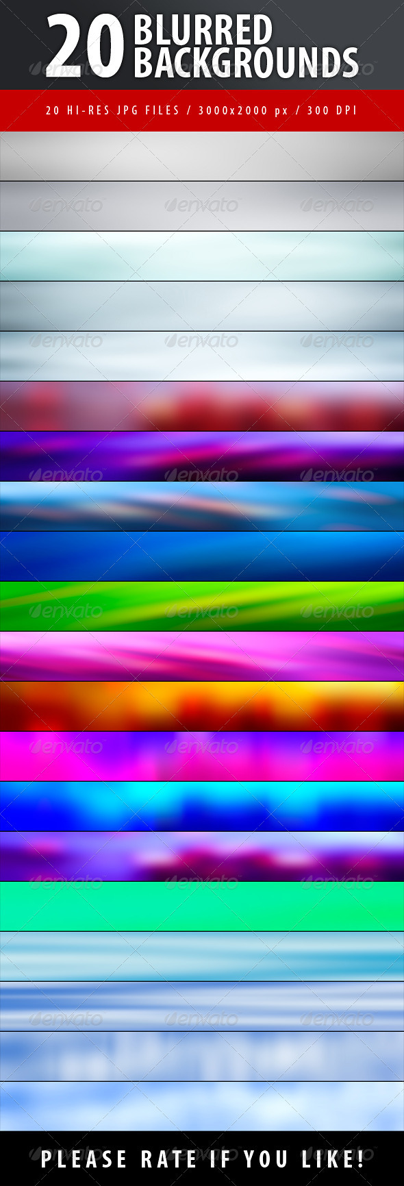 20 Blurred Backgrounds 20 Blurred Backgrounds