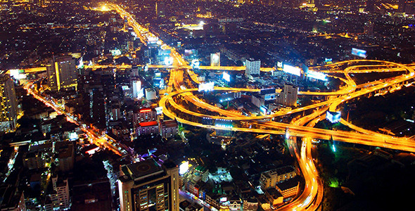 Expressway In The City Expressway In The City