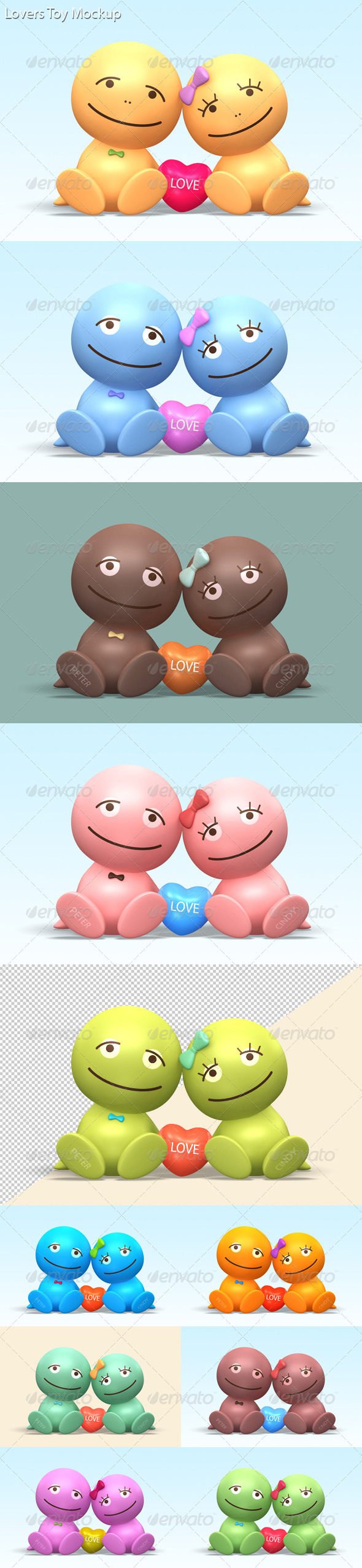 Lovers Toy Mock-up Lovers Toy Mock-up