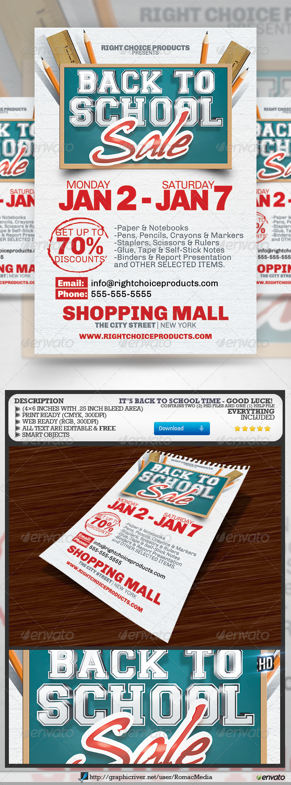 Shopping Week Flyer - Events Flyers