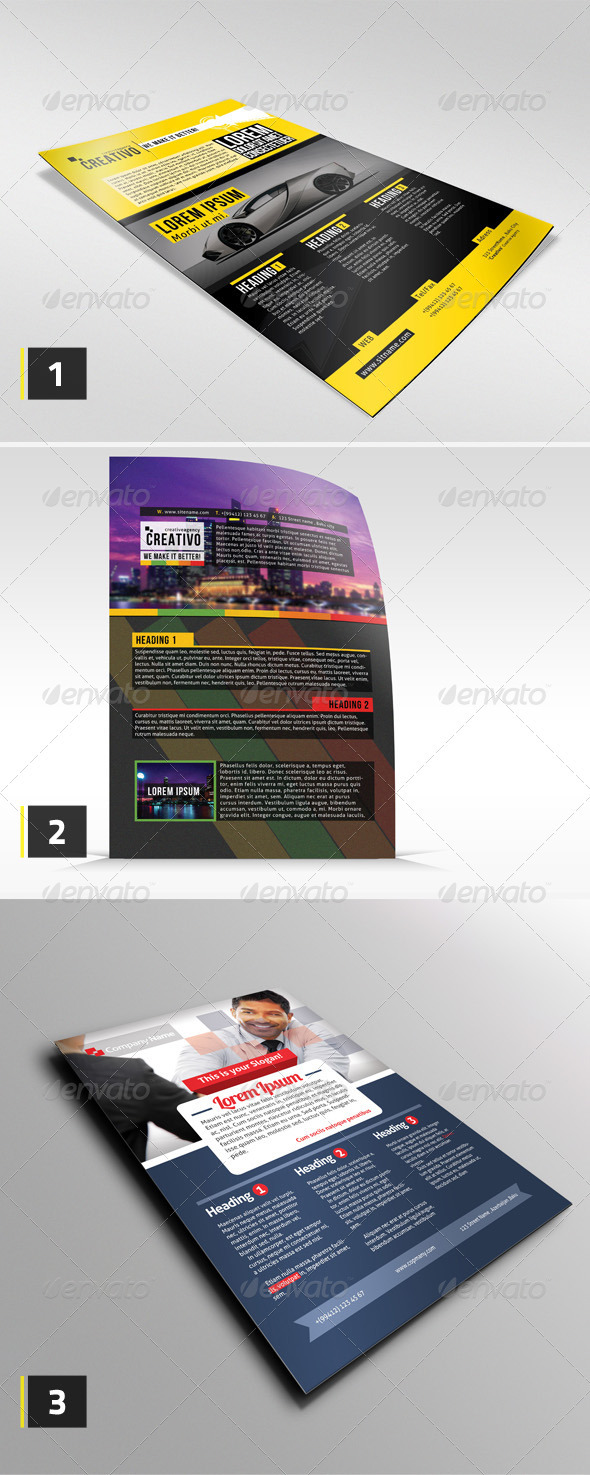 Corporate Flyer Bundle #1 - Corporate Flyers