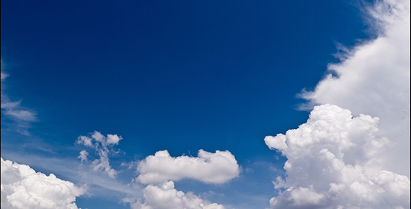 Clouds On Blue Sky II- 4K Resolution Clouds On Blue Sky II- 4K Resolution