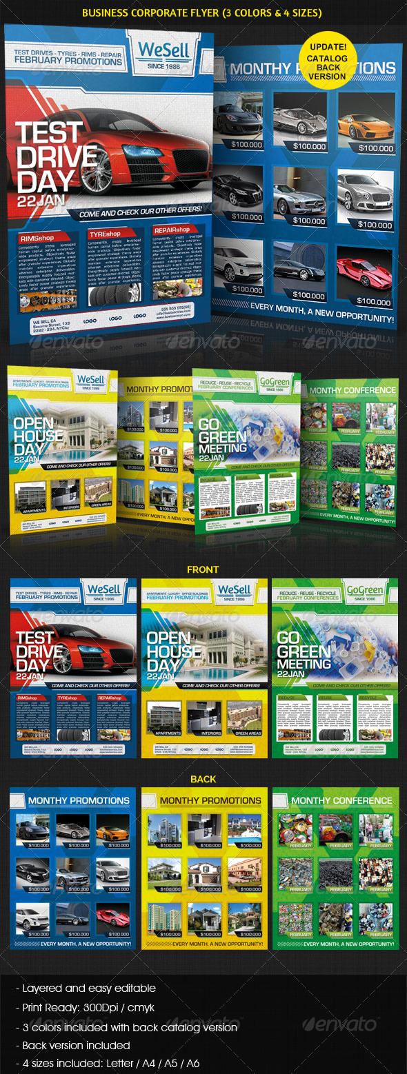 Business Corporate Flyer Business Corporate Flyer