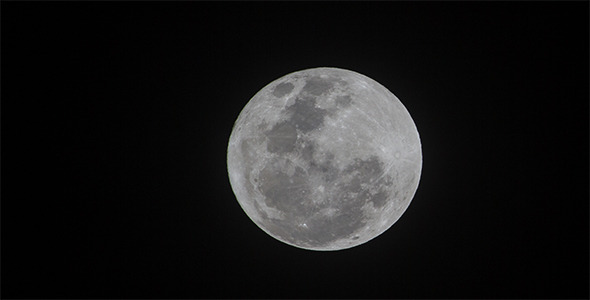 400mm Full Moon Time Lapse 4K Resolution 400mm Full Moon Time Lapse 4K Resolution