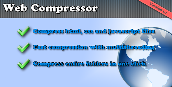 Website compressor