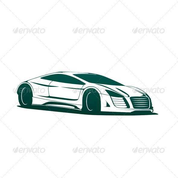 Sports Car Vector