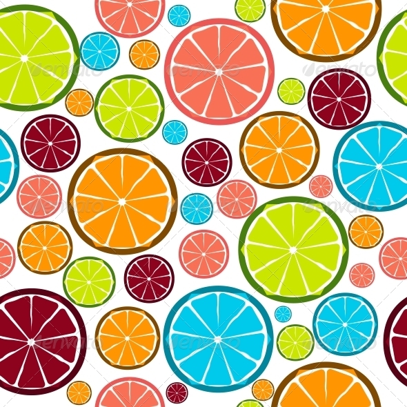 Fruit Design Seamless Pattern