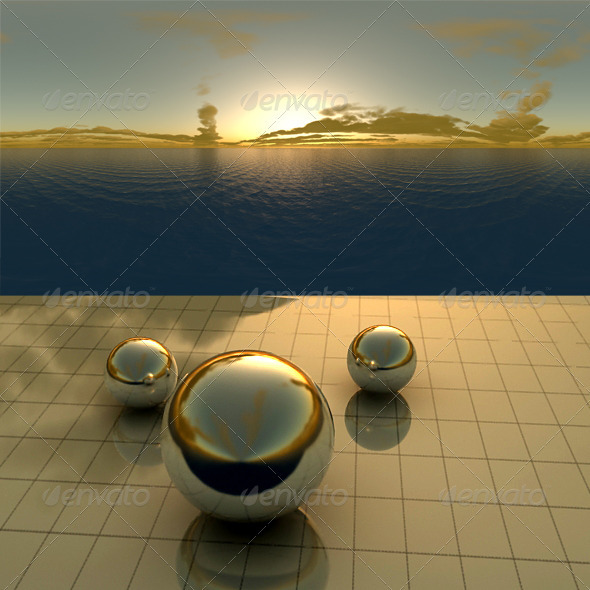 Sea Sunset f3 - 3DOcean Item for Sale