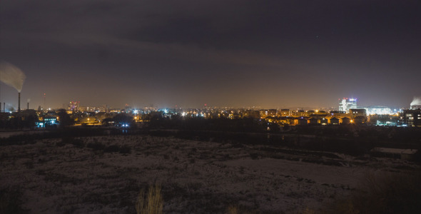 Night City Time Lapse Night City Time Lapse