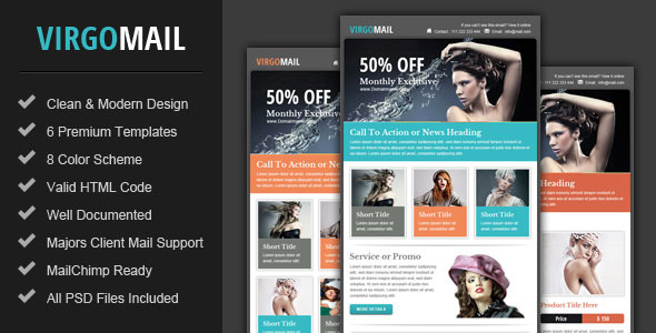 Fusion - Metro Email Newsletter Template