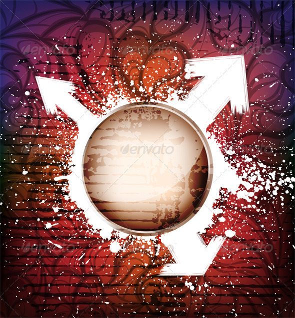 Grungy vector background Grungy vector background