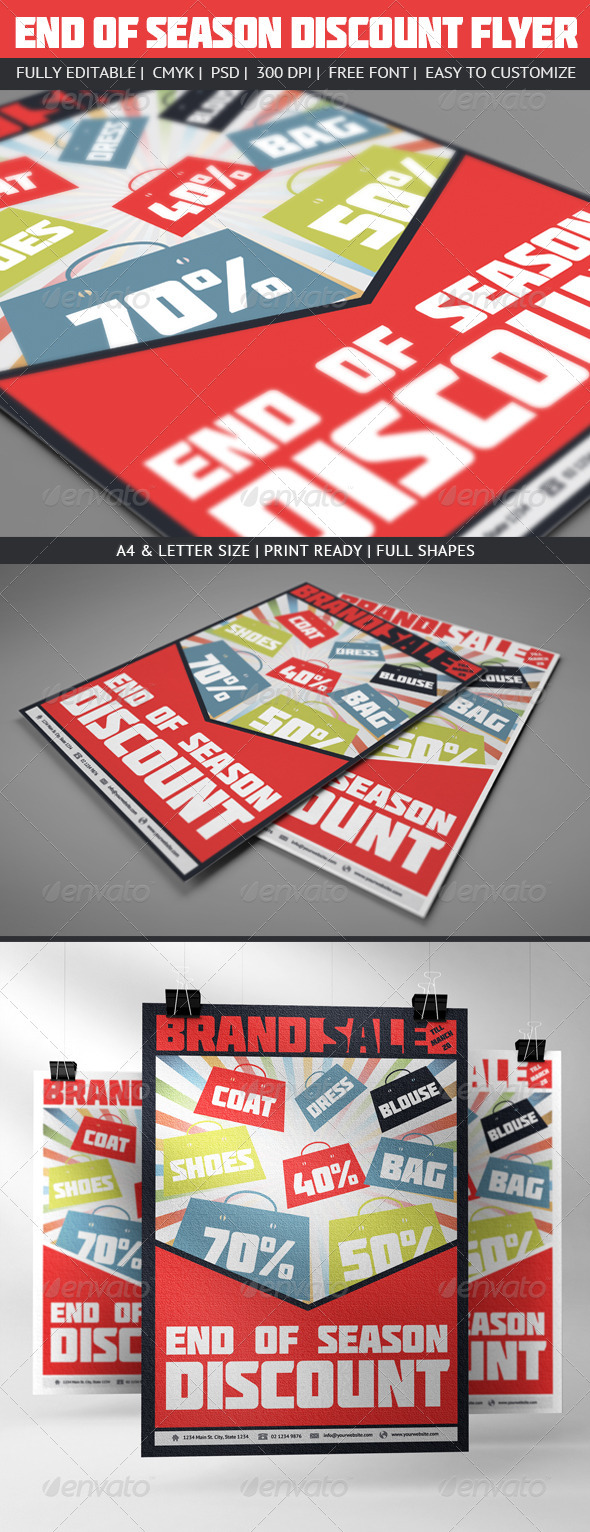 Discount Flyer - Commerce Flyers