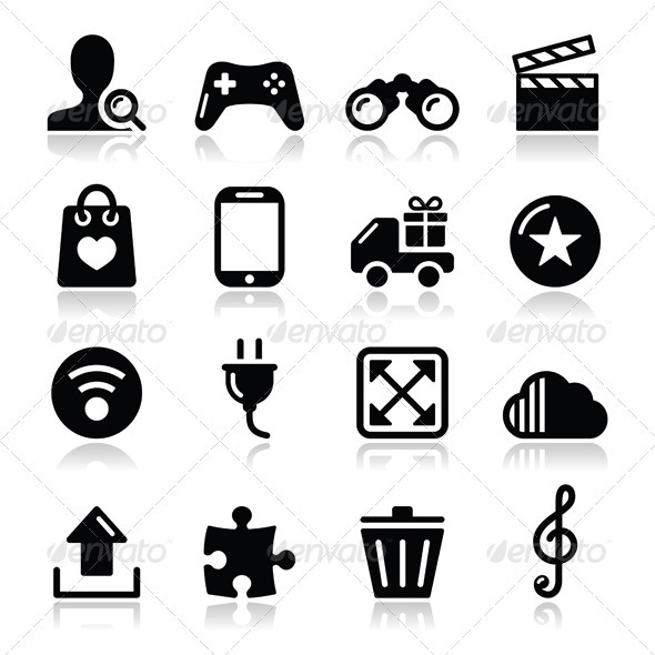 Web Internet Icons Set Vector Web Internet Icons Set Vector