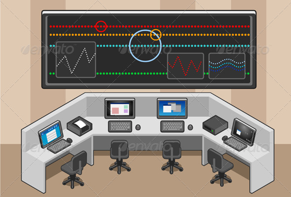Isometric Controll Center Isometric Controll Center