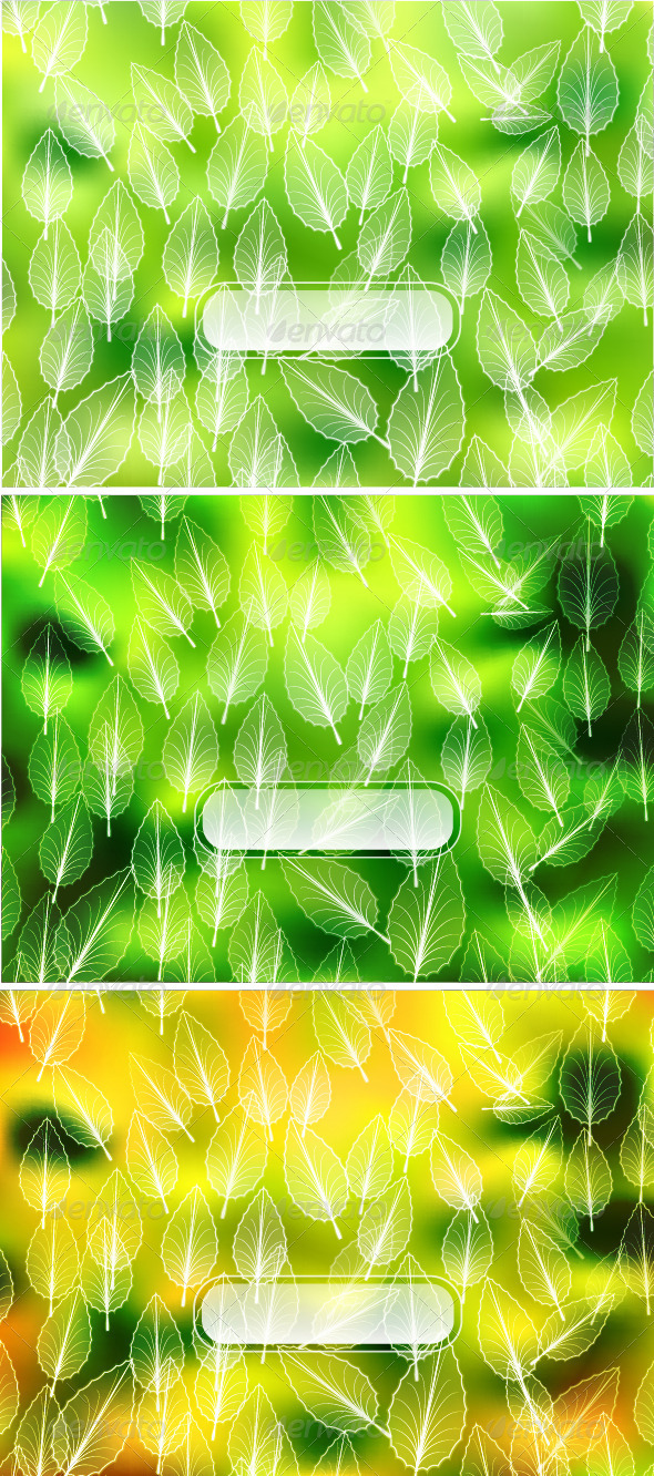Vector Leaves Backgrounds Vector Leaves Backgrounds