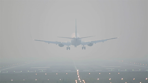 Landing In The Mist Landing In The Mist