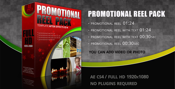 Promotional Reel Pack Promotional Reel Pack