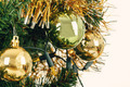 Photo of Christmas tree decorated with green Christmas balls | Free ...