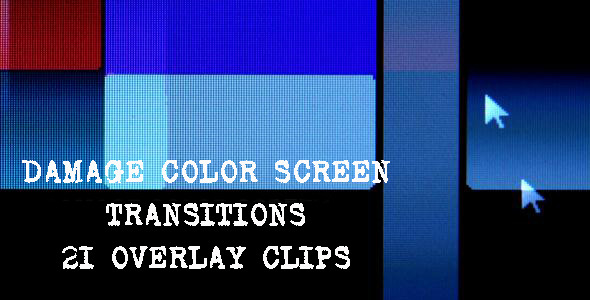 Damage Color Screen Transitions Pack Damage Color Screen Transitions Pack