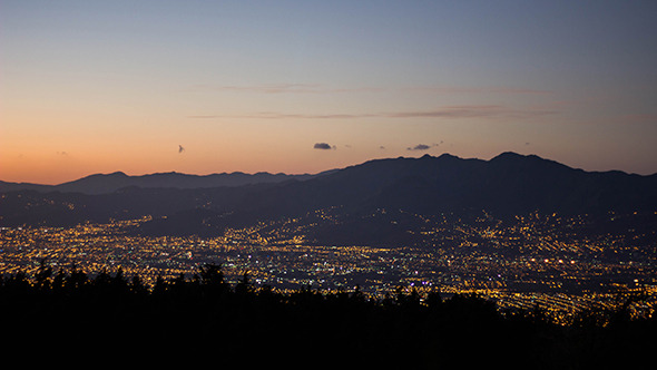 City Valley Sunrise Timelapse City Valley Sunrise Timelapse
