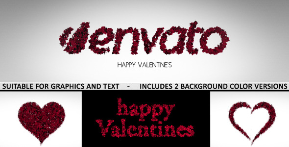 Romantic Logo and Text Reveal Romantic Logo and Text Reveal