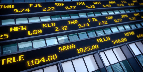Stock Exchange Ticker 1 Stock Exchange Ticker 1