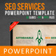 SEO services powerpoint template - GraphicRiver Item for Sale