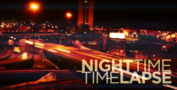 Night Traffic Time Lapse Night Traffic Time Lapse