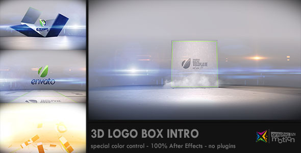 3D Logo Box Intro  2584746 - shareDAE