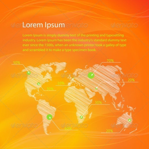 Checkin on The World Map Checkin on The World Map