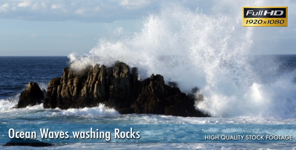 Ocean Waves Washing Rocks 2 Ocean Waves Washing Rocks 2