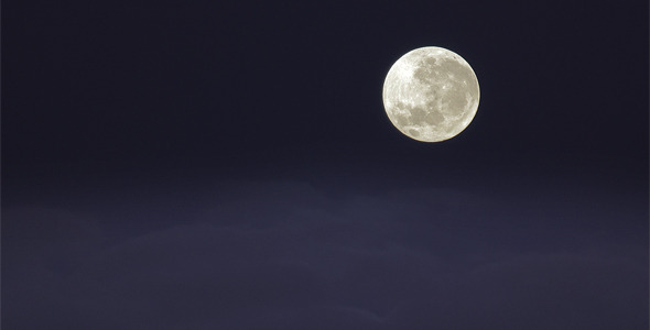 Moon And Clouds Moon And Clouds