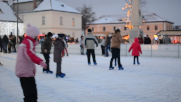 People Ice Skating 01 People Ice Skating 01