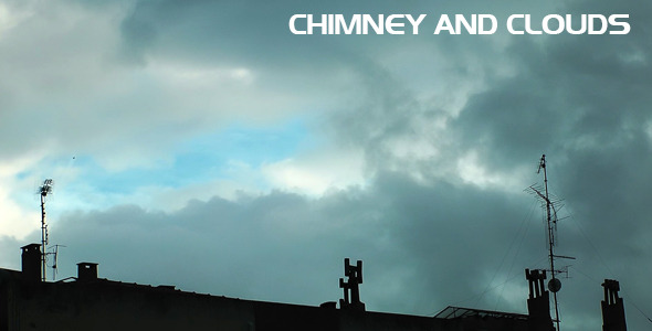 Chimney and Clouds Time Lapse Chimney and Clouds Time Lapse
