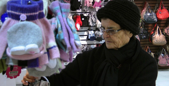 Old Woman in the Store Old Woman in the Store